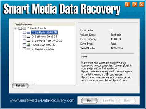 Key Features of Smart Media Data Recovery