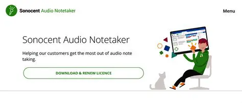 Key Features of Sonocent Audio Notetaker