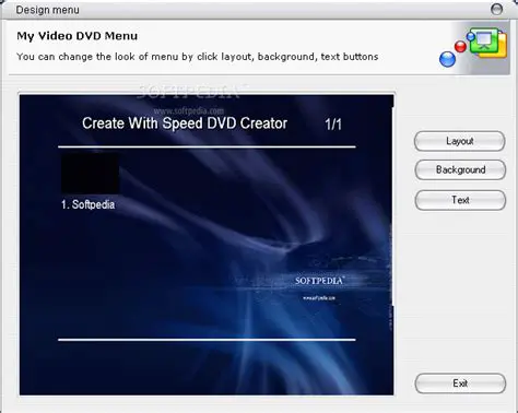 Key Features of Speed DVD Creator
