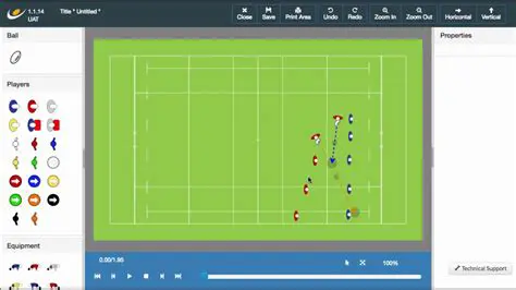 Key Features of Sportplan Animator Rugby Pro