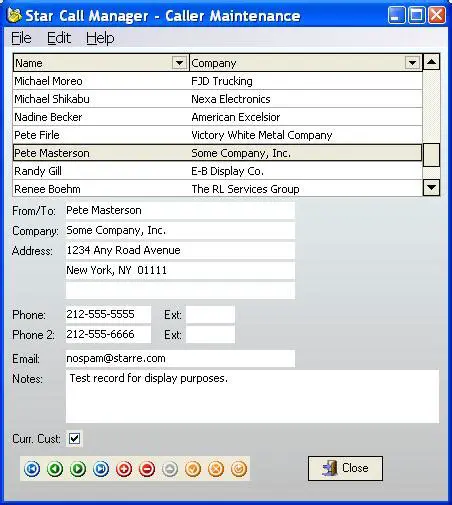 Key Features of Star Call Manager