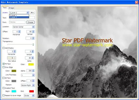 Key Features of Star PDF Watermark Ultimate