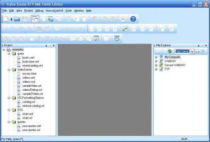 Key Features of Stylus Studio X14 XML Home