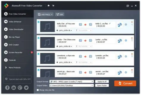 Key Features of Super MP3 WAV Converter