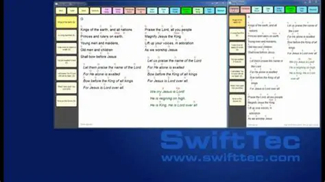 Key Features of SwiftTec Song Management System