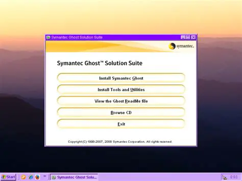 Key Features of Symantec Ghost Solution Suite
