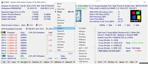 Key Features of System Information Viewer