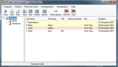 Key Features of the APS Administrator Software
