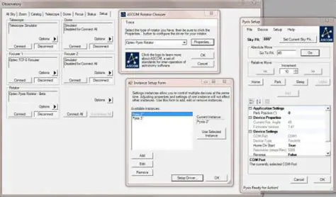 Key Features of the ASCOM OptecPyxis Rotator Driver