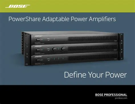 Key Features of the Bose PowerShare Editor