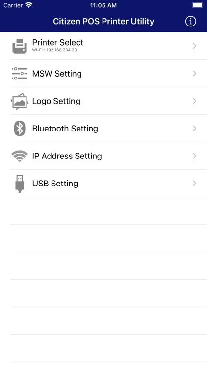 Key Features of the CITIZEN POS Printer Utility
