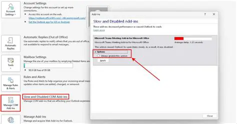 Key Features of the Collaboration Addin for Outlook