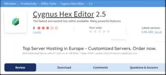 Key Features of the Cygnus Hex Editor