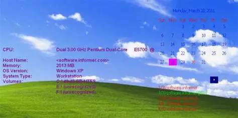 Key Features of the eGames Custom Calendar