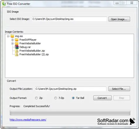 Key Features of the Free ISO Converter