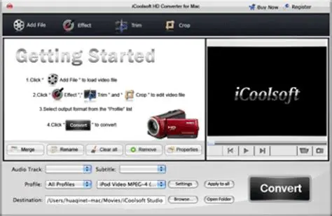 Key Features of the iCoolsoft iPad Video Converter