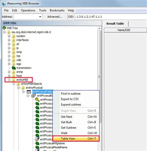 Key Features of the iReasoning MIB Browser