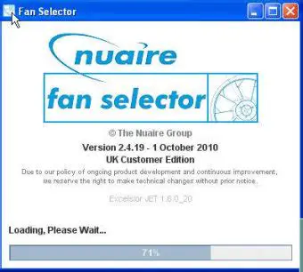 Key Features of the Nuaire Fan Selector