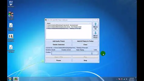 Key Features of the OGG AAC and MP3 Player Software