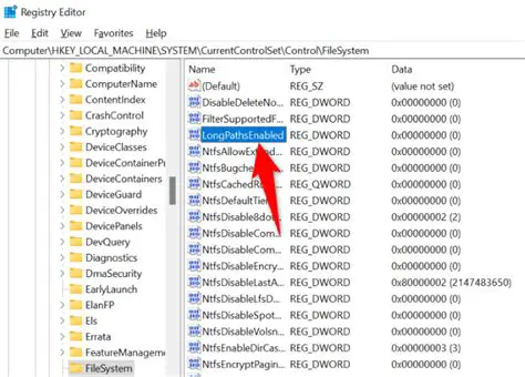 Key Features of the Path Too Long Utility