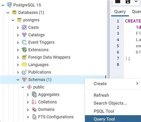 Key Features of The Query Tool