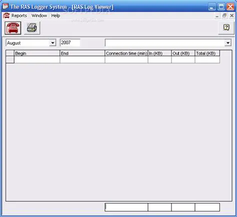 Key Features of the RAS Logger System