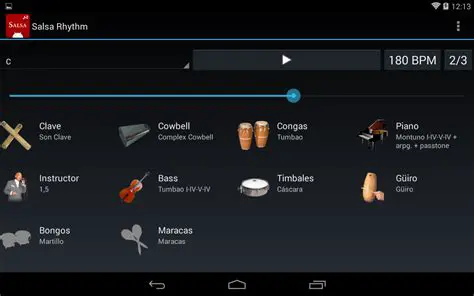 Key Features of the Salsa Rhythm Machine
