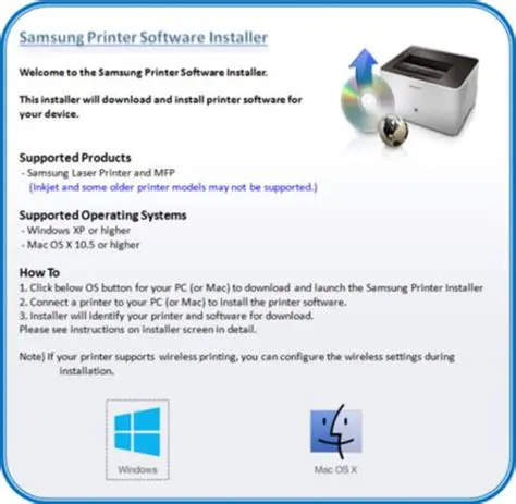 Key Features of the Samsung Printer Installer