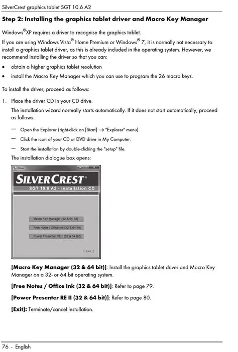 Key Features of the SilverCrest SOML 807 A1 Driver