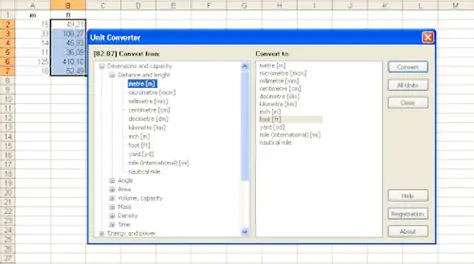 Key Features of the Unit Converter for Excel