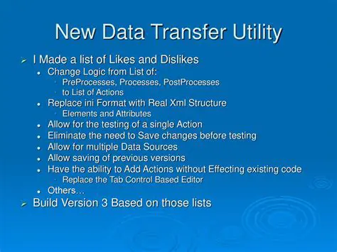 Key Features of the Weather Data Transfer Utility