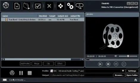 Key Features of ThinkVD ASF Video Converter
