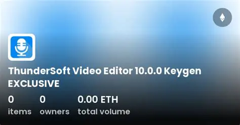 Key Features of ThunderSoft Video Editor
