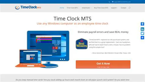 Key Features of Time Clock MTS