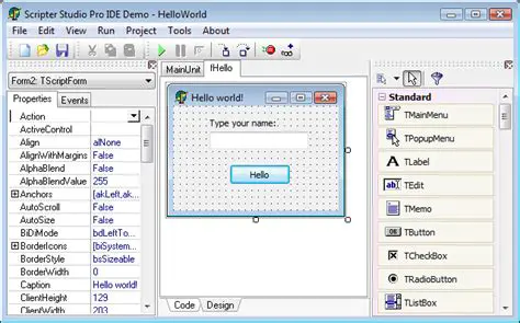 Key Features of TMS Scripter Studio Pro