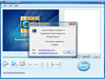 Key Features of Torrent RM Video Splitter
