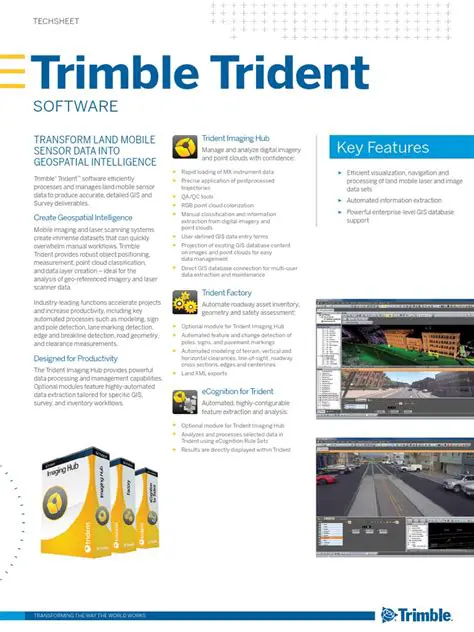 Key Features of Trimble Trident