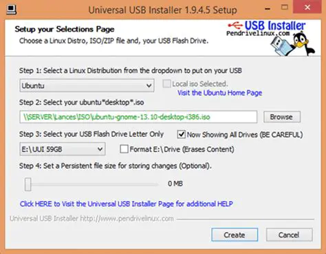 Key Features of Universal USB Installer
