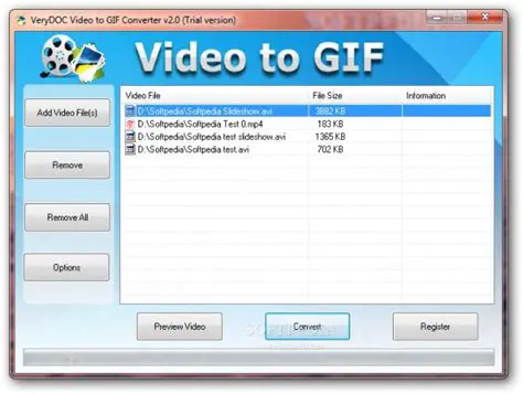 Key Features of VeryDOC Video to GIF Converter