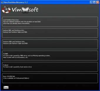 Key Features of Vimx Partition Recovery