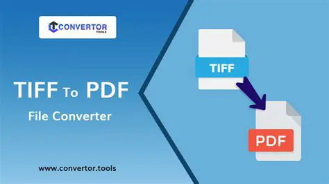 Key Features of Viscom Store TIFF to PDF