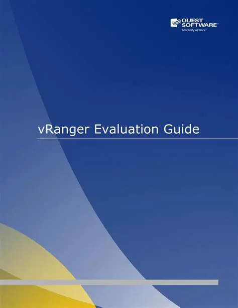 Key Features of vRanger Professional