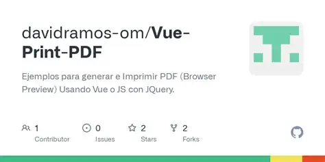 Key Features of Vue Print Utility