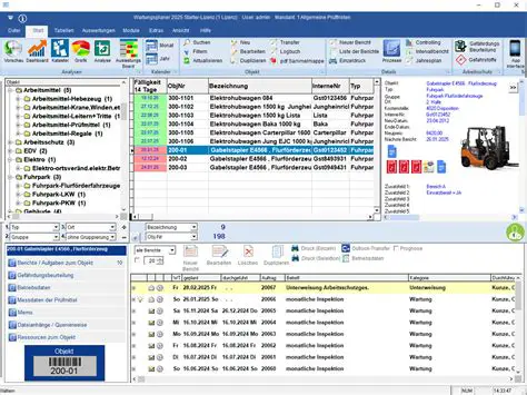 Key Features of Wartungsplaner v6
