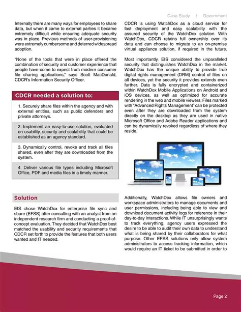 Key Features of WatchDox Uploader