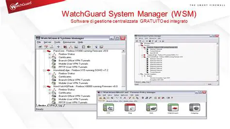 Key Features of WatchGuard System Manager
