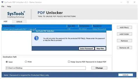 Key Features of We Batch PDF Unlocker