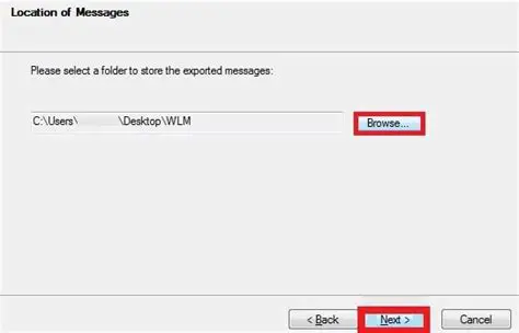 Key Features of Windows Live Mail Backup8