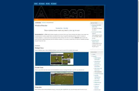 Key Features of WindowWatcher