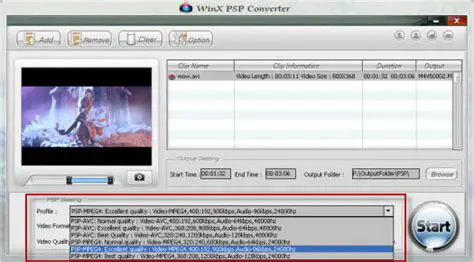 Key Features of WinX Free 3GP to PSP Converter